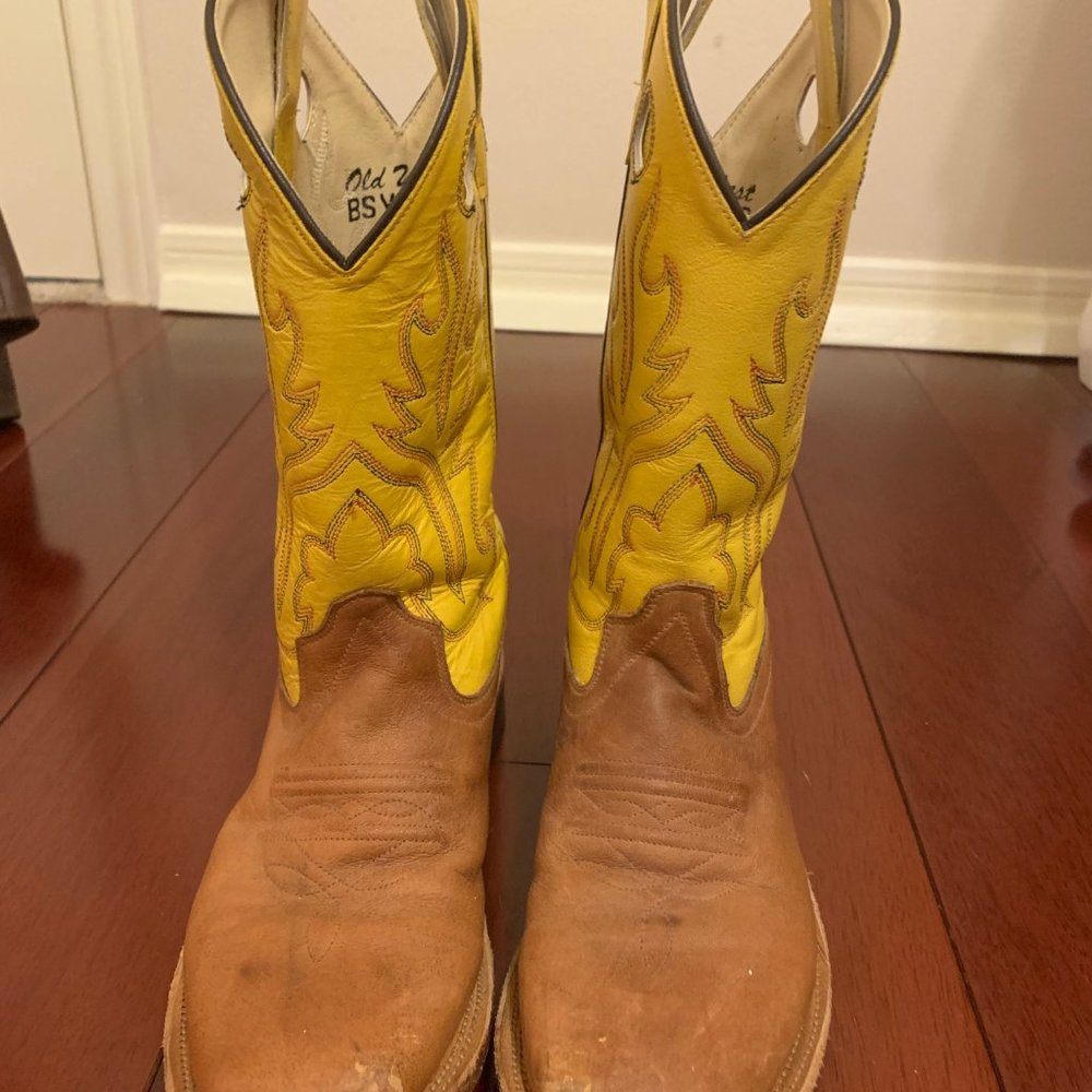 Children's Leather Cowboy Boots